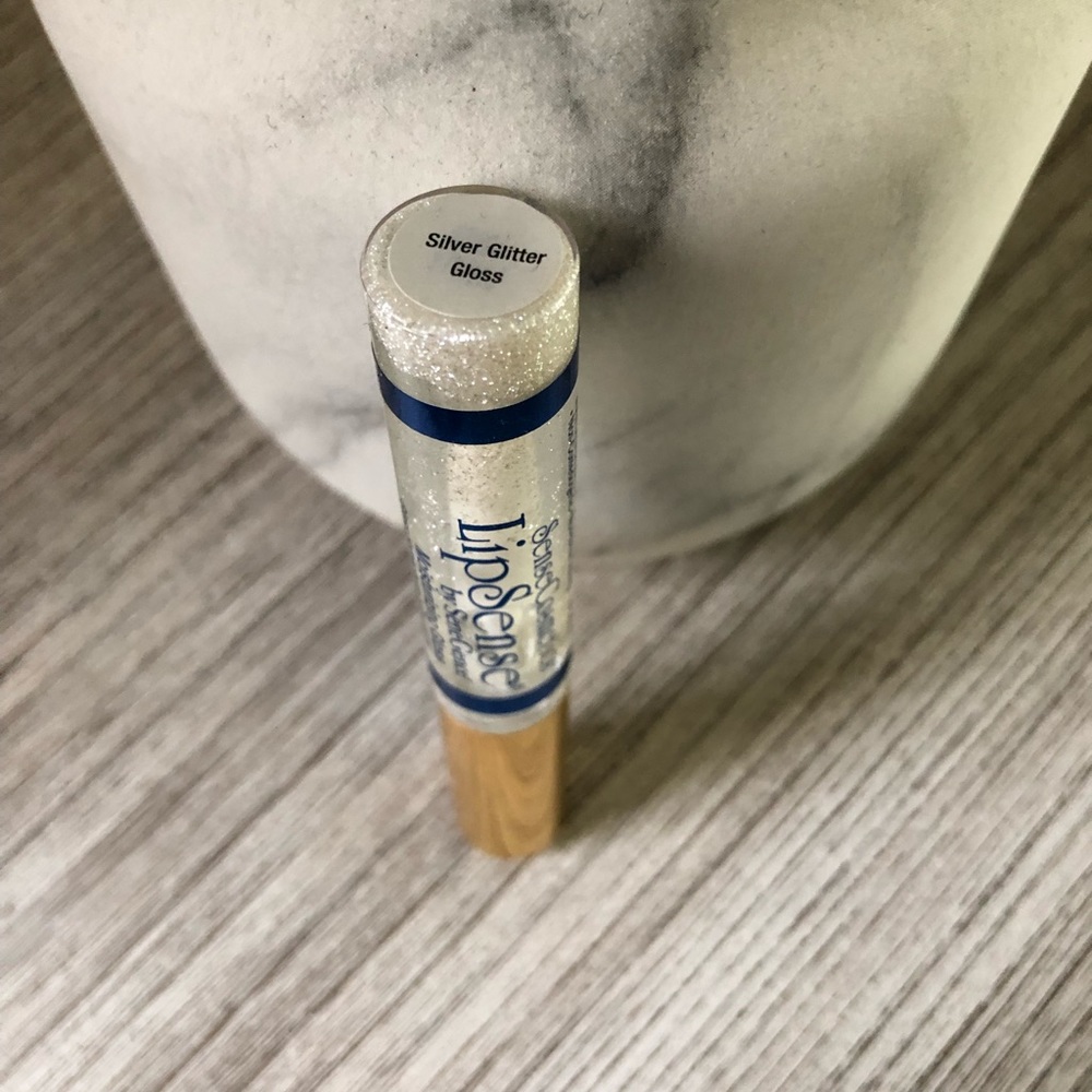 LipSense Silver Glitter Gloss